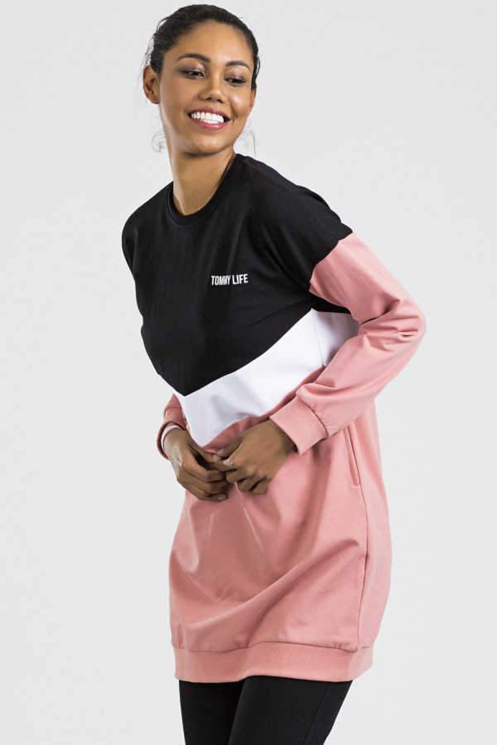 plain black sweat suit