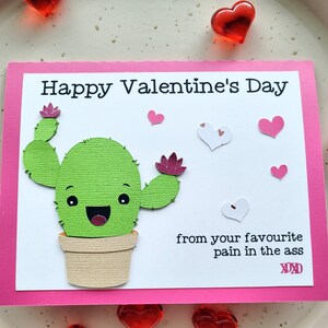 Drôle de carte de Saint-Valentin