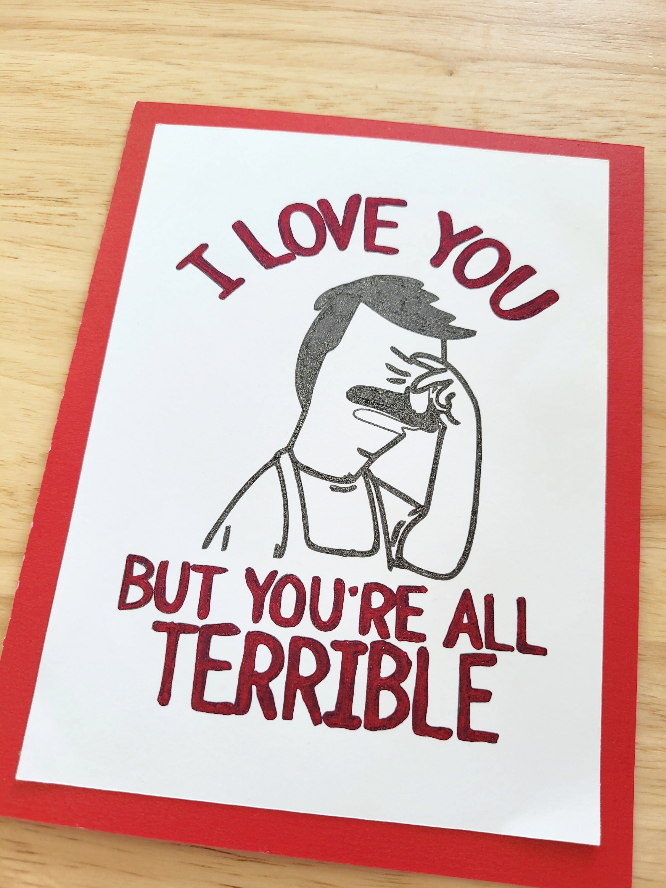 Bob's Burgers Father's Day card | Etsy
