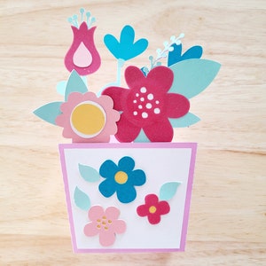 Carte 3D Flower