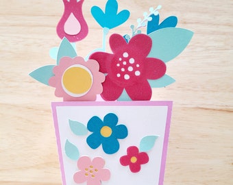 Flower 3D card