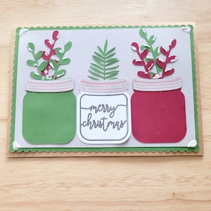 Carte de verdure de Noël