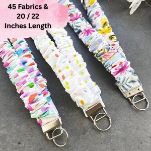 thumbnail image 2 of Lanyardio Stretchy Hair Scrunchie Lanyard For ID Cards Keys 2 of 14