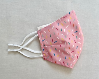 Sprinkles handmade mask