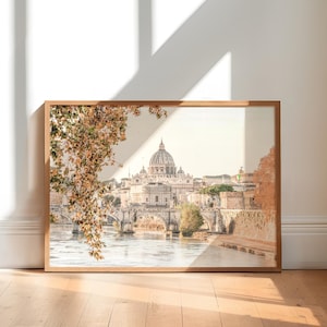 Rome Wall Art Italian Decor Vatican Wall Art, Rome Printable Art Italy Print Rome Poster Downloadable Print