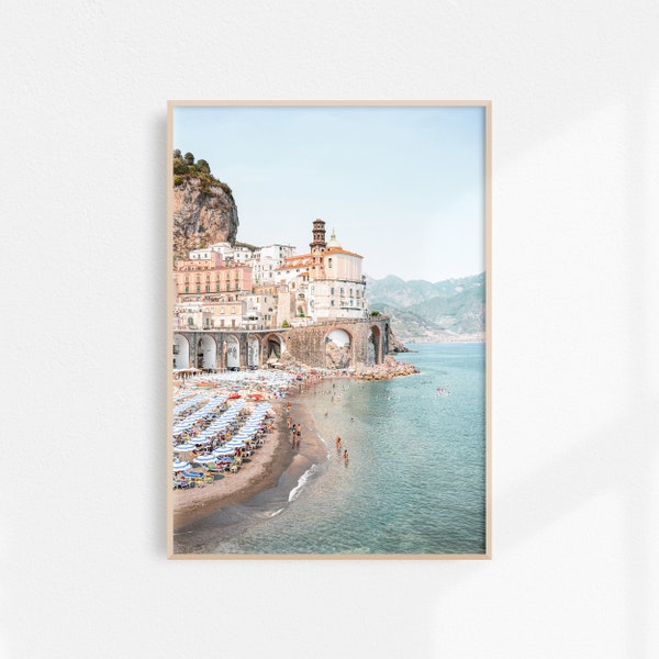 Amalfi Print | Amalfi Coast Print | Coastal Wall Art | Amalfi Photography | Amalfi Printable Art | Amalfi Wall Art | Downloadable Print