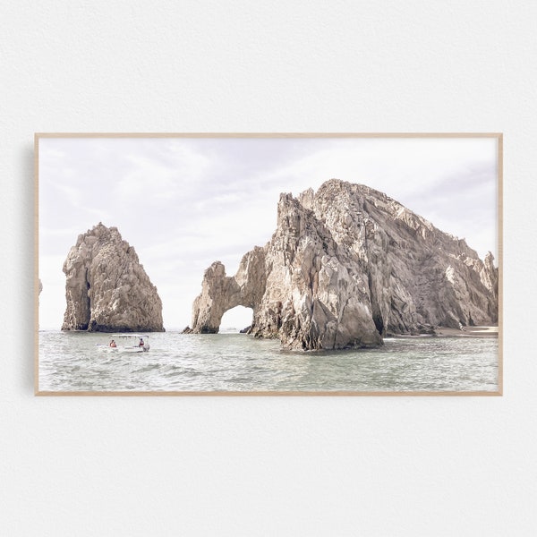 Coastal Samsung Frame TV Art | Frame Tv Art Summer | Cabo Art Frame TV | Coastal Tv Art | Instant Download File for Tv