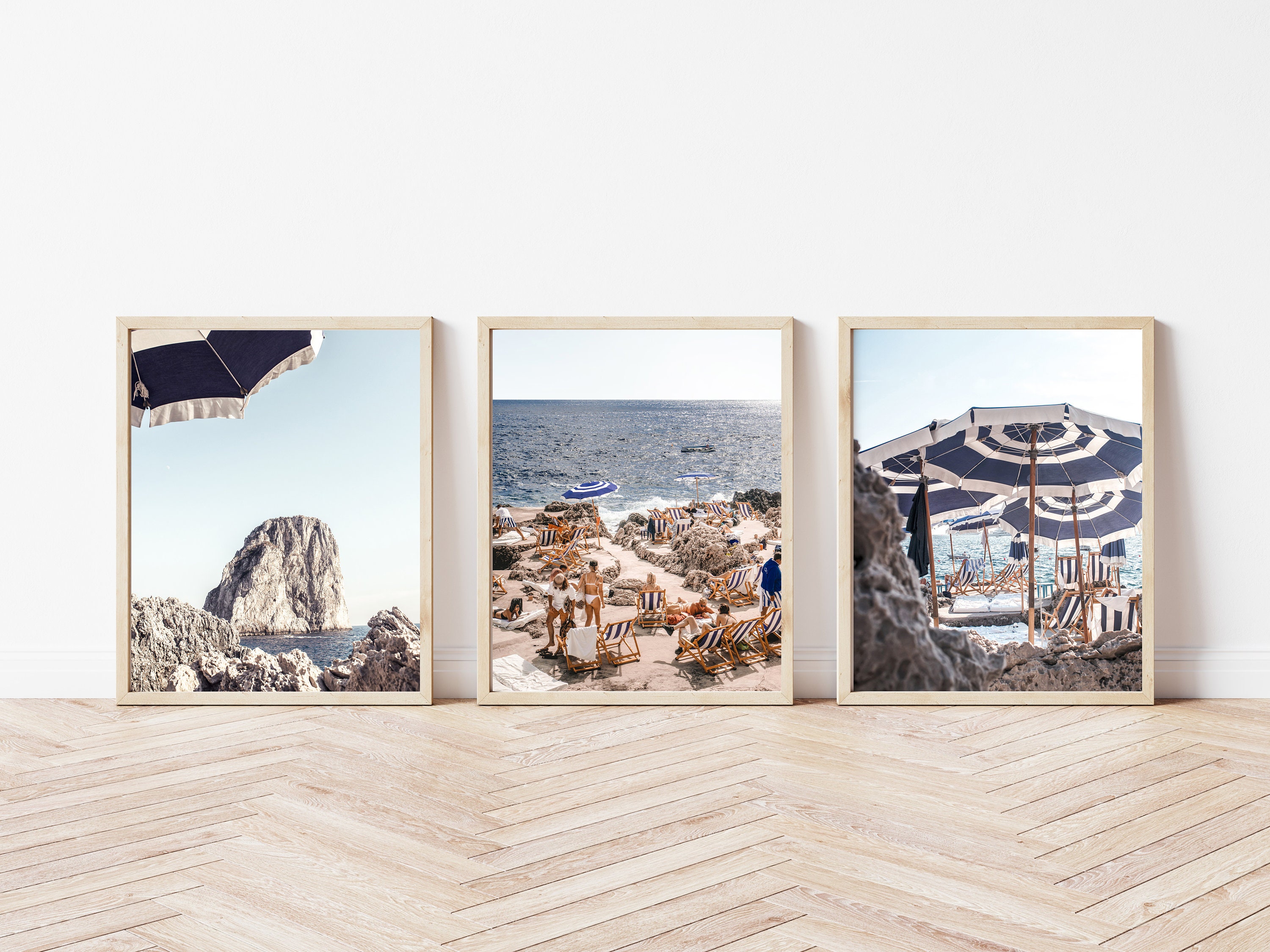 Capri Print Set of 3 Prints Slim Aarons Style Amalfi | Etsy Australia