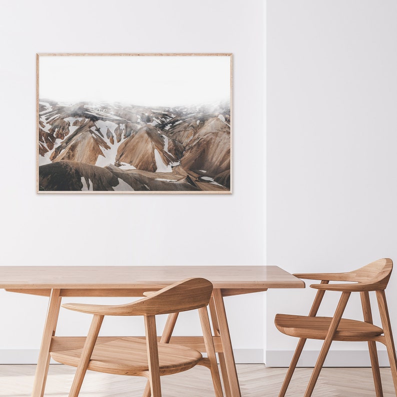 Iceland Print Mountain Wall Art Landscape Wall Art Printable Art Iceland Wall Art Downloadable Print