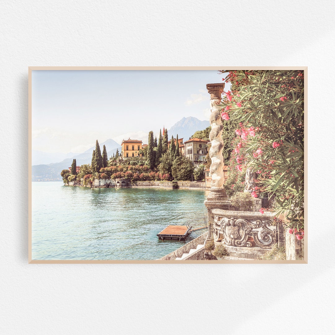 Varenna Lake Como Fine Art Print Wall Decor Italian Lakes 