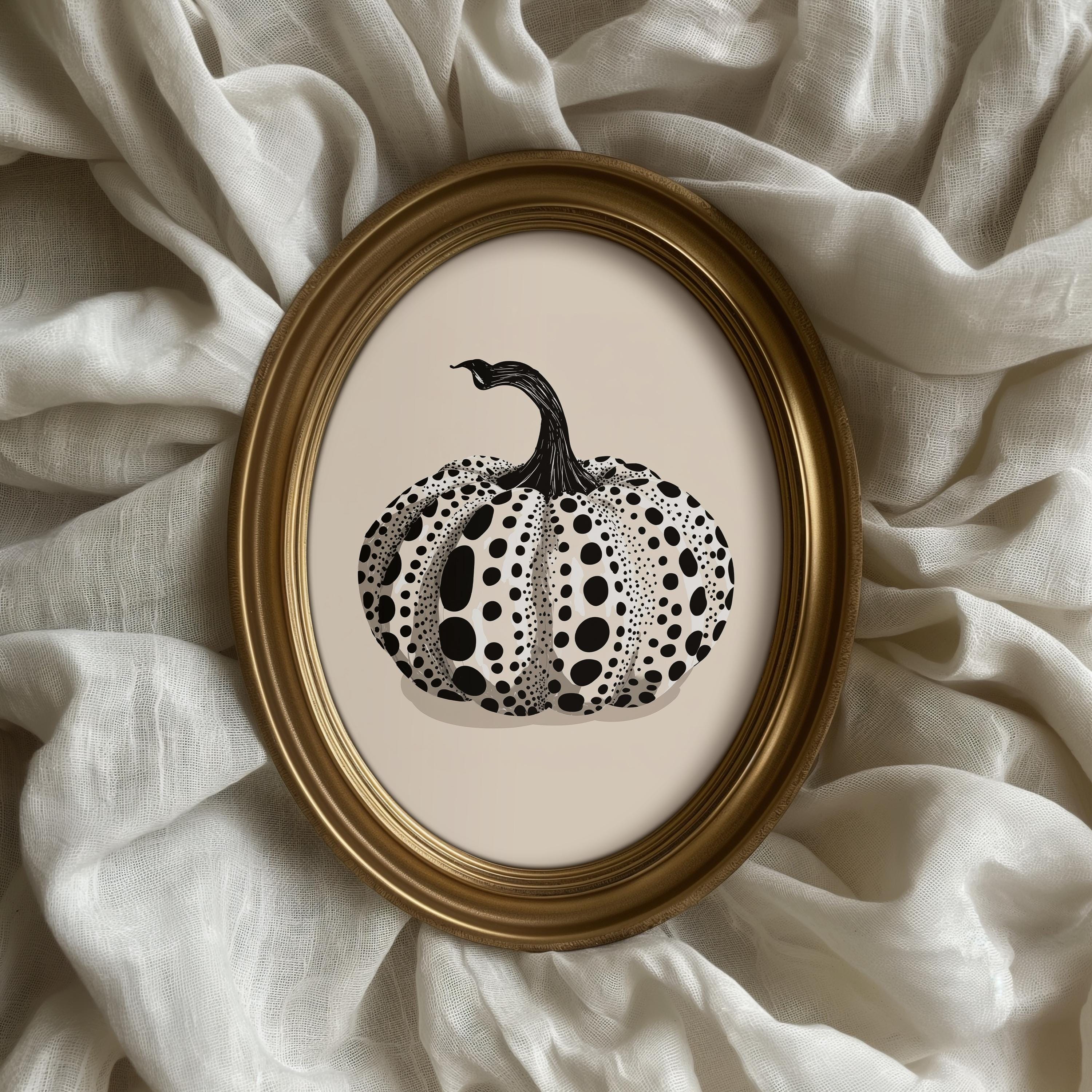 その他 Yayoi Kusama Pumpkin White & black 14cm Yayoi Kusama Pumpkin White & black 14cm Yayoi Kusama Pumpkin Black