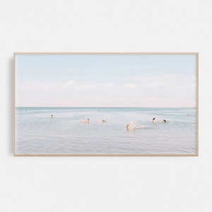 Ozean Samsung Rahmen TV Kunst | Schwimmen Druck | Strand Digitale Kunst | Sommer Kunstrahmen TV | Digitaler Download für Samsung Rahmen