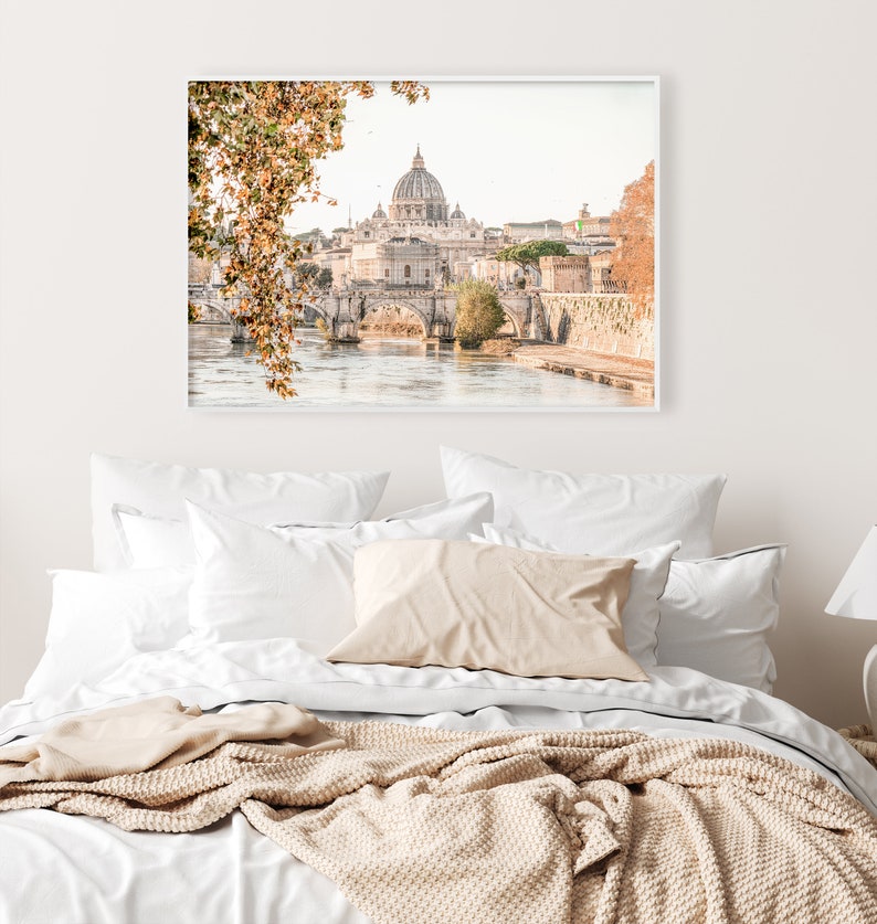 Rome Wall Art Italian Decor Vatican Wall Art Rome Etsy