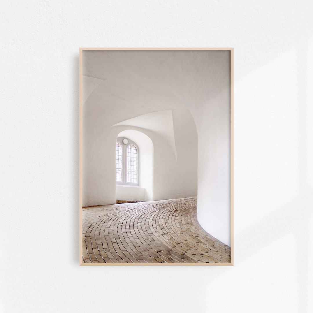 Arch Architecture Print | Round Tower Print | Copenhagen Print ...