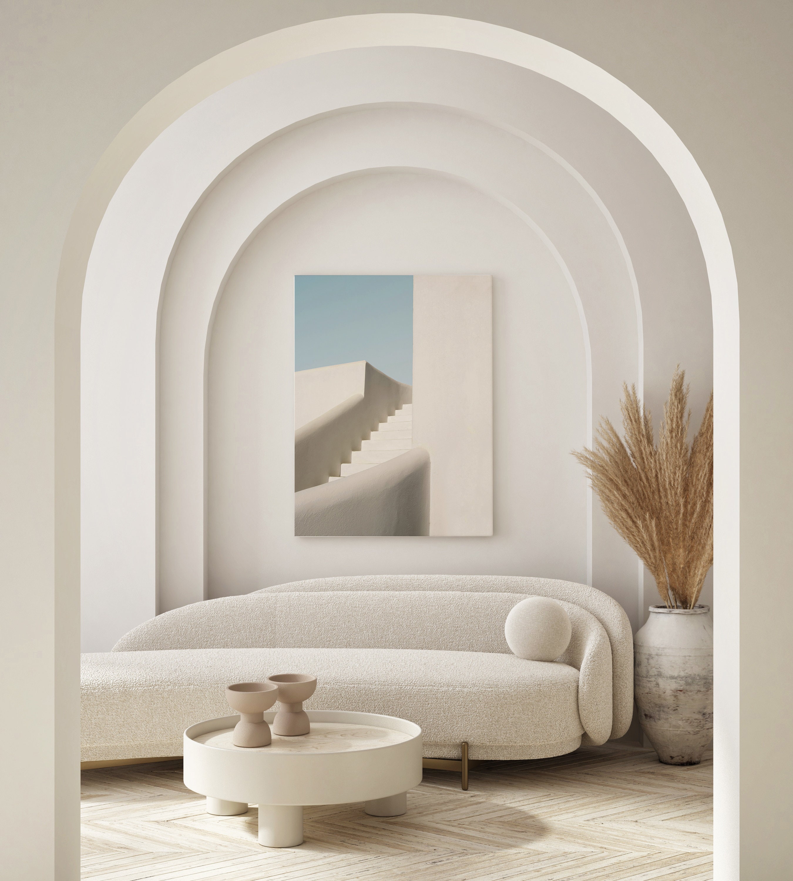 Minimalist Architecture Print | Minimalist Wall Art Print | Neutral ...