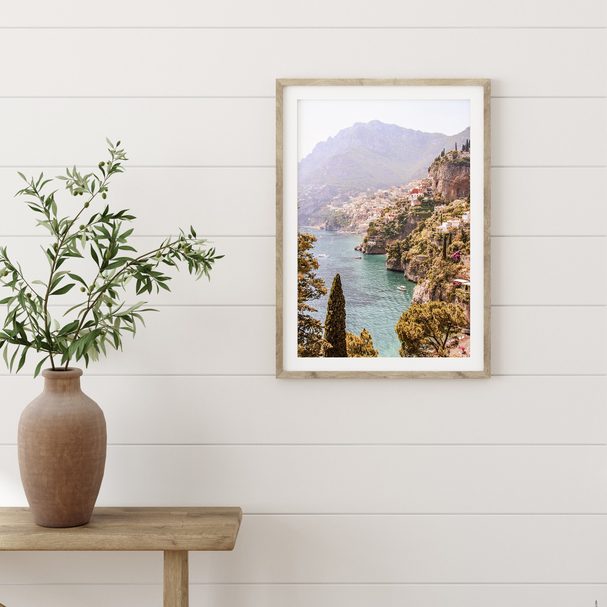 Amalfi Coast Print Italy Wall Art Positano Print Italy - Etsy