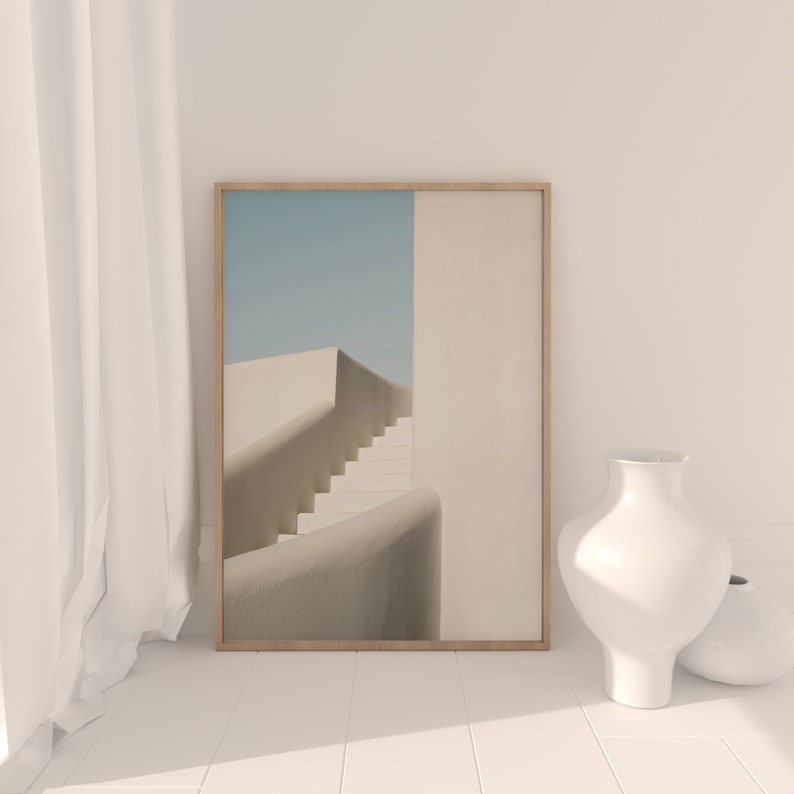 Minimalist Architecture Print | Minimalist Wall Art Print | Neutral ...