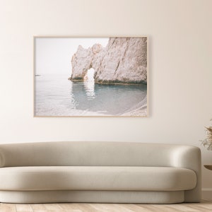 Greece Wall Art Neutral Wall Art Greece Print White - Etsy