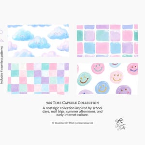 Bring back the magic of the late 90s with this nostalgic clipart bundle inspired by childhood memories, school days, mall culture, summer fun, and early internet life. Filled with retro toys, fashion accessories, stationery, keepsakes, and iconic 90s-inspired graphics, this collection is perfect for stickers, scrapbooking, planners, invitations, party decor, sublimation, and creative DIY projects.