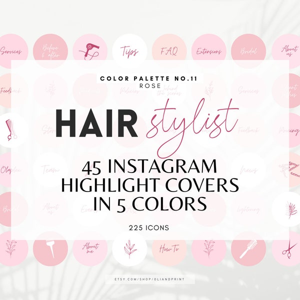Instagram High Light Cover Etsy
