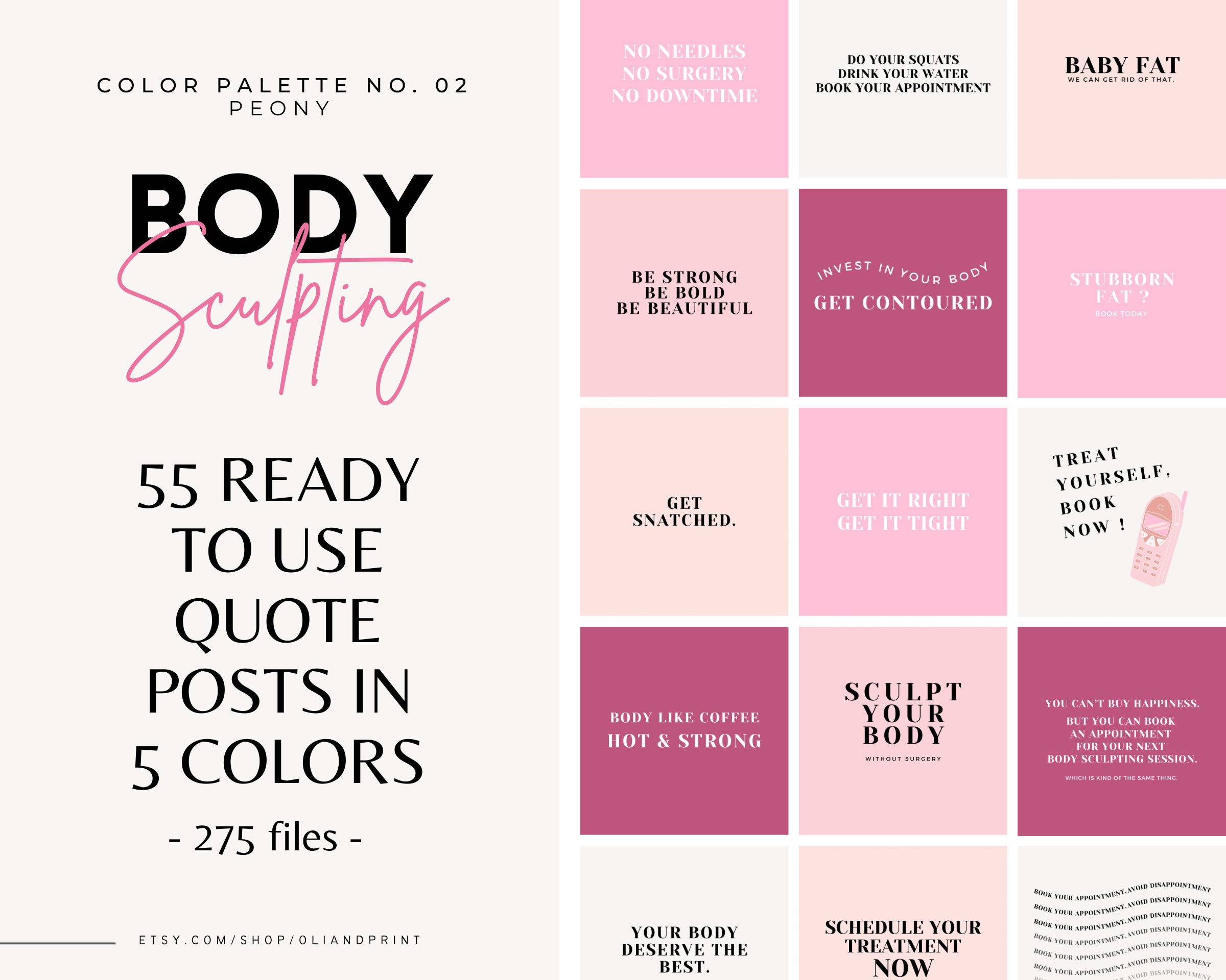 55 BODY SCULPTING Post Body Sculpting Post Instagram Body Etsy