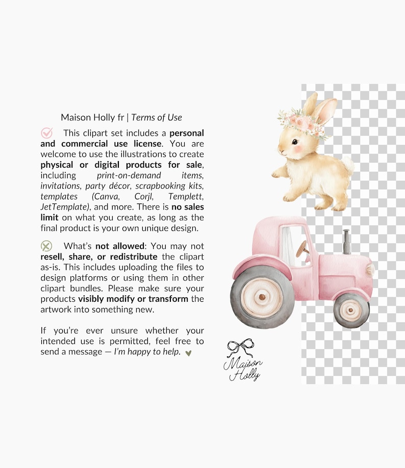 45 Farm Animals Clipart Bundle, Pastel Pink Barnyard Watercolor PNG ...