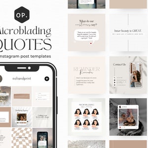 80 Microblading Instagram, Powder Brows Template, Microblading Posts, Brow Quotes, microblading ig, pmu brows, PMU instagram, brow template