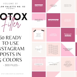 Botox and Filler, Botox Quotes, Instagram Post, Botox Instagram, Beauty Template, Filler Quotes, Med Spa Posts, Social Media Post