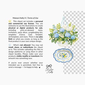Maison Citron, a clipart collection inspired by Mediterranean garden parties, blue hydrangeas, sun-ripened lemons, elegant tea gatherings, and summer celebrations. This collection features citrus elements, floral accents, porcelain tableware, desserts, and bridal details. 

Perfect for bridal shower invitations, wedding stationery, tea party decor, summer event signage, greeting cards, scrapbook projects, branding, social media graphics, party decorations, and creative DIY projects.