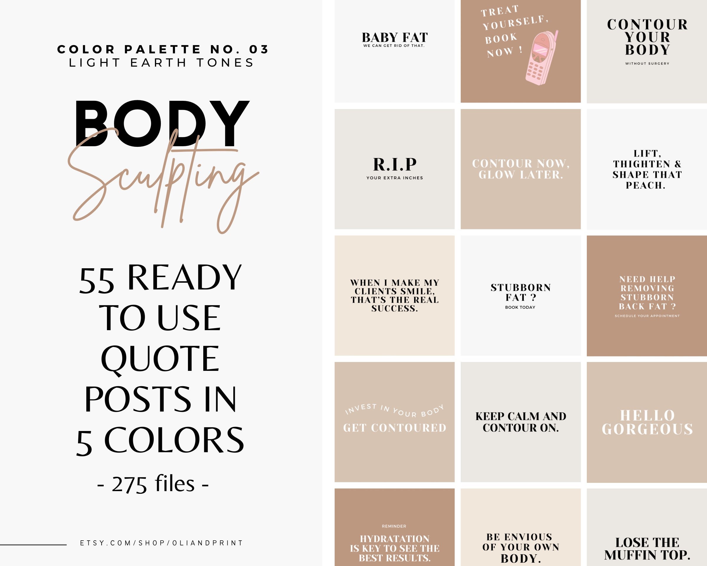 55 BODY SCULPTING Post Body Sculpting Posts Instagram Body Etsy UK