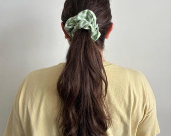 Handmade Hair Scrunchies, Upcycled/Vintage