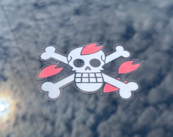 Jolly Roger Decal Etsy