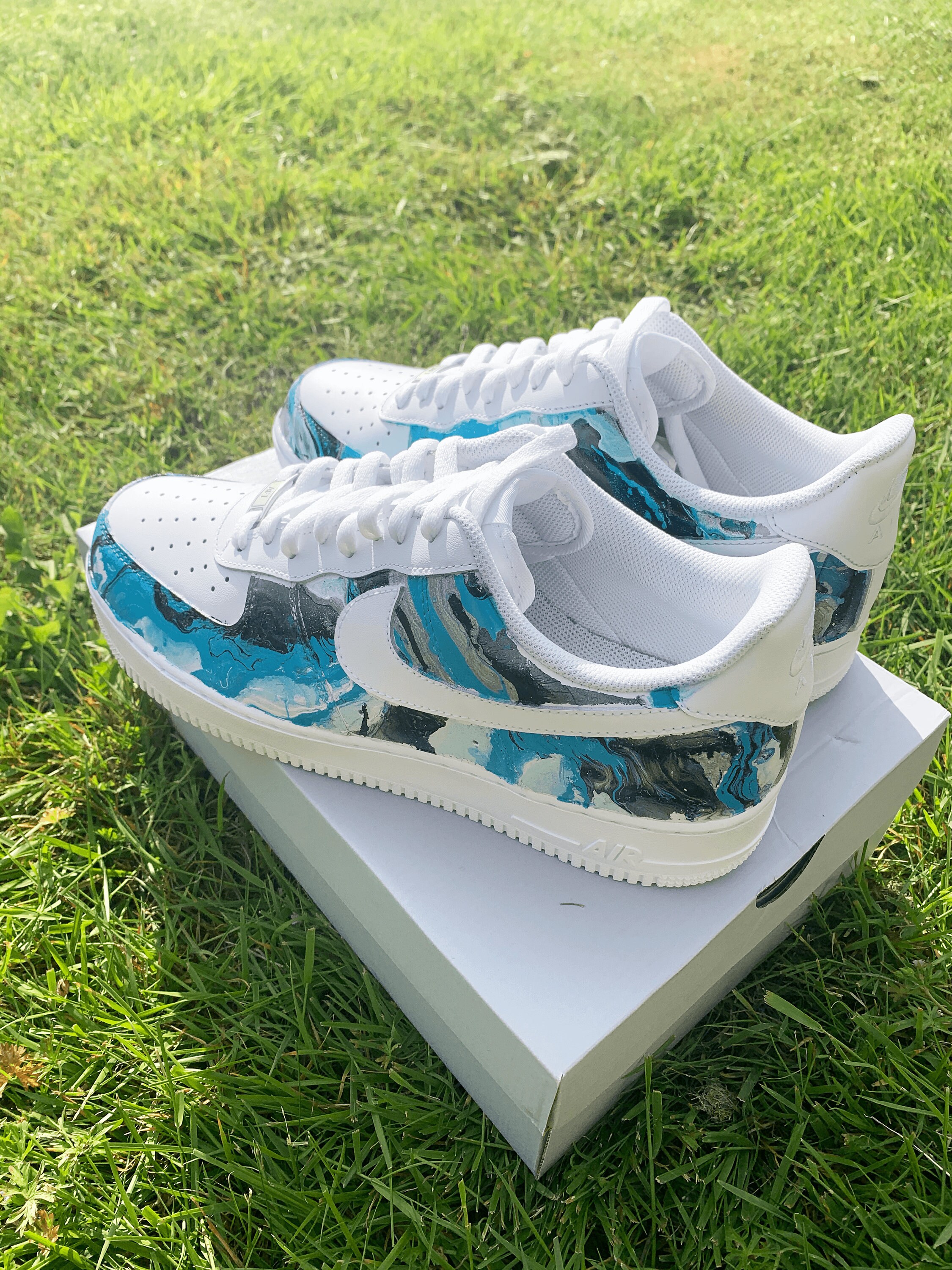 custom air force 1 hydro dip