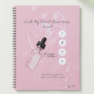 Ebook: Mi diario de recetas de cuidado de la piel natural: un divertido y elegante cuidado de la piel DIY para la princesa moderna