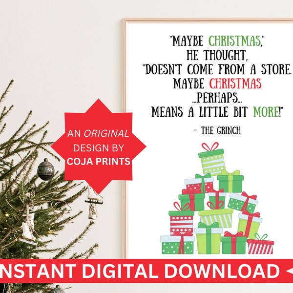 The Grinch Quote Etsy