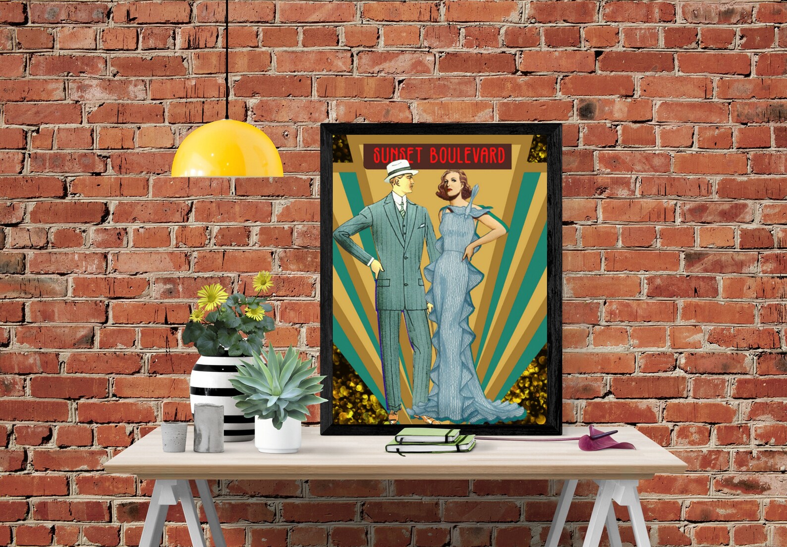 1920s Art Print Great Gatsby Wall Art Vogue Vintage Etsy