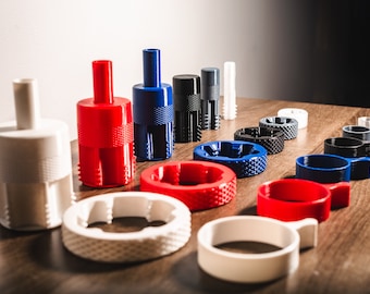 The Original Clay Tap and Die set | 3D Printed | PETG