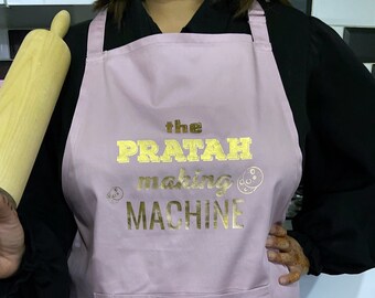 Personalized Apron: Funny Pakistani/Indian Paratha Maker Gift