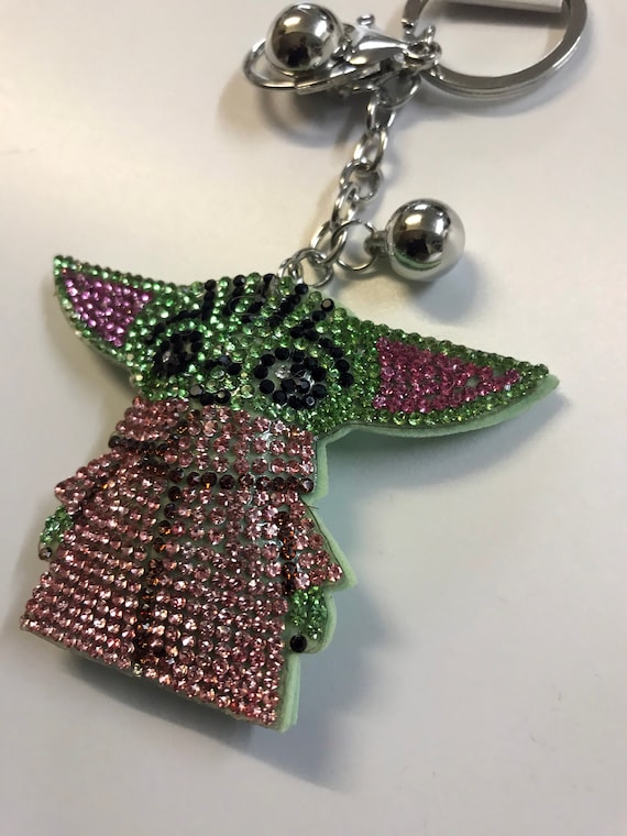 Star Wars Mandalorian Baby Yoda Key Chain Official Licensed Etsy UK
