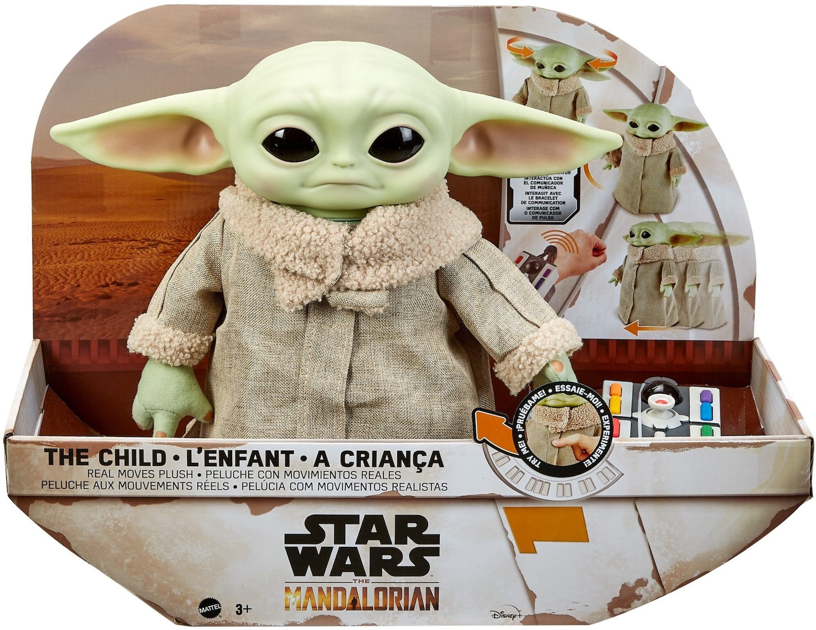 Star Wars the Mandalorian the Child Baby Yoda Feature Plush | Etsy