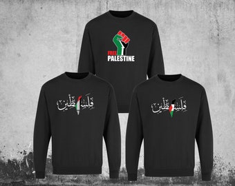 Free Palestine Sweatshirt Jumper Tshirt Hoodie Save Gaza Humanity Freedom