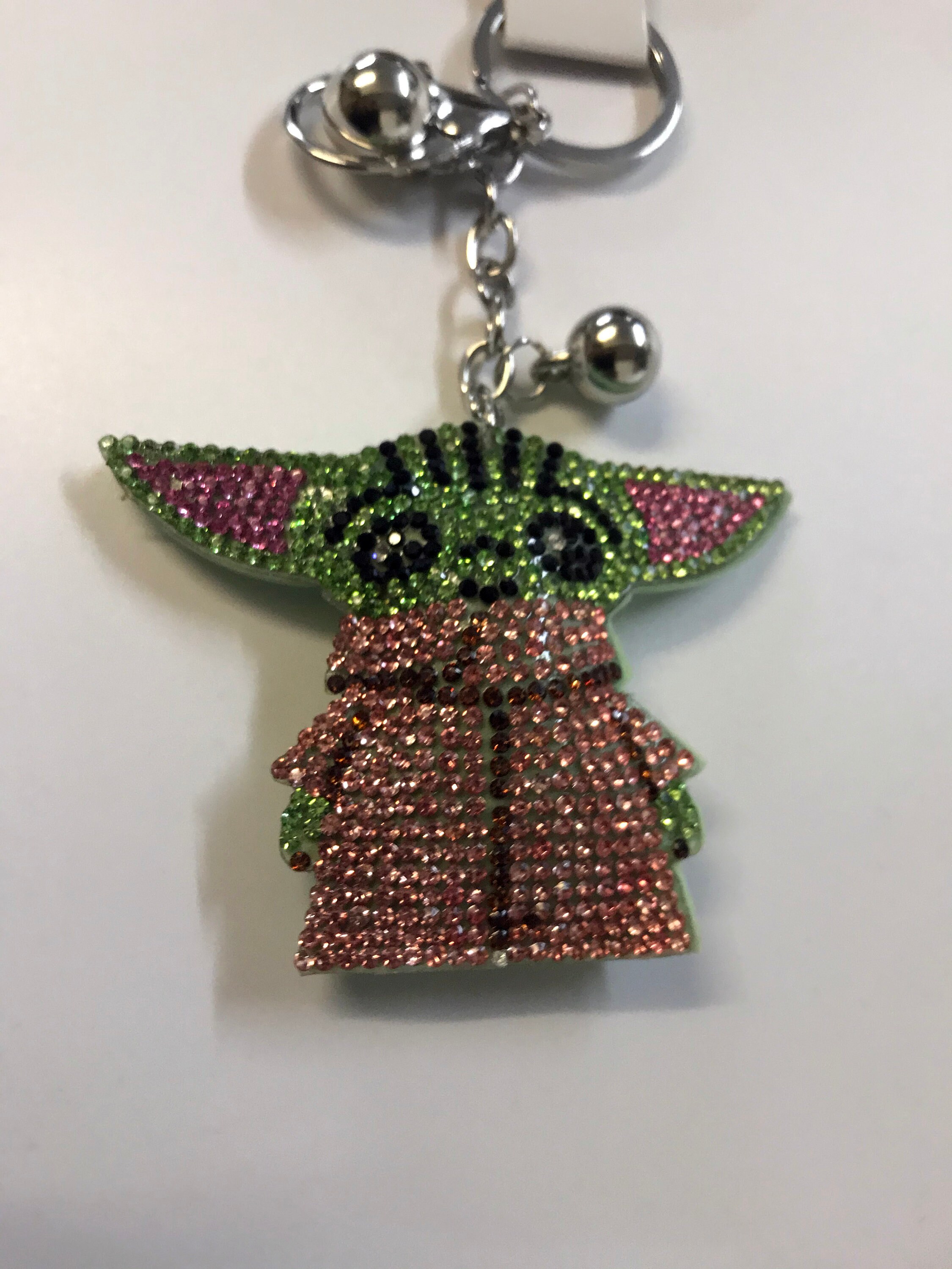 Star Wars Mandalorian Baby Yoda Key Chain Official Licensed Etsy UK
