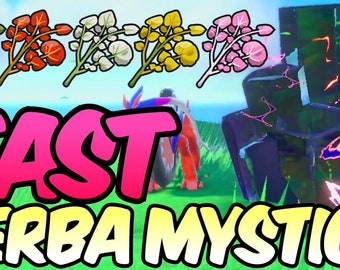 Pokemon Scarlet/Violet - Fast Herba Mystica - Sweet, Salty, Sour, Bitter, Spicy