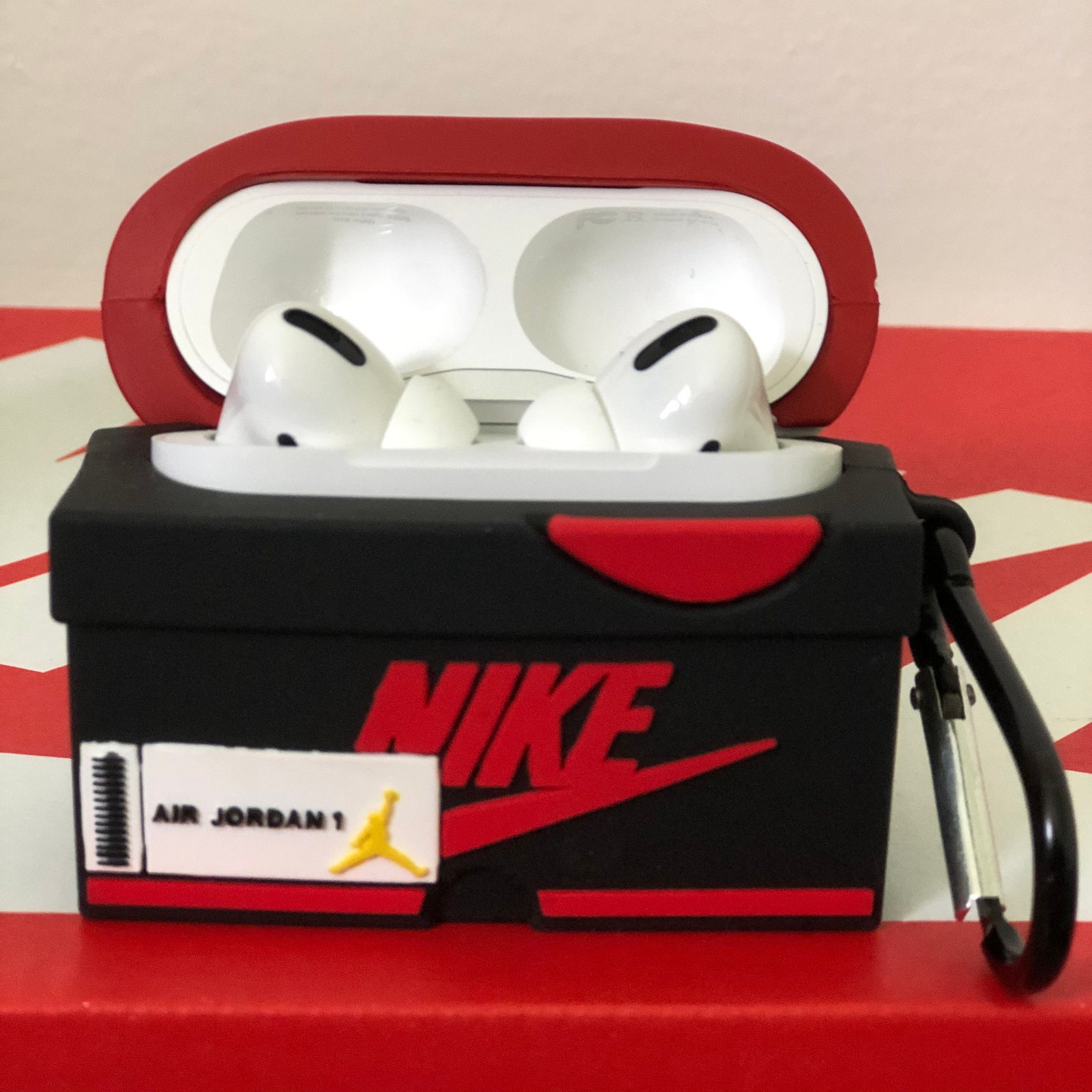 Air Jordan 1 Sneaker AirPods Case Gen 1/2 and Pro Nike Shoe Etsy