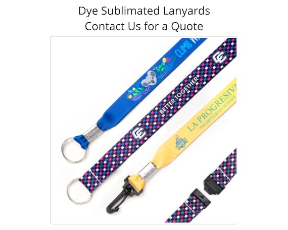 Custom Lanyard Bulk with Logo, Custom Lanyard Badge, Lanyards with Your Company, School Name or Logo, Custom Polyester Lanyard Keychain
