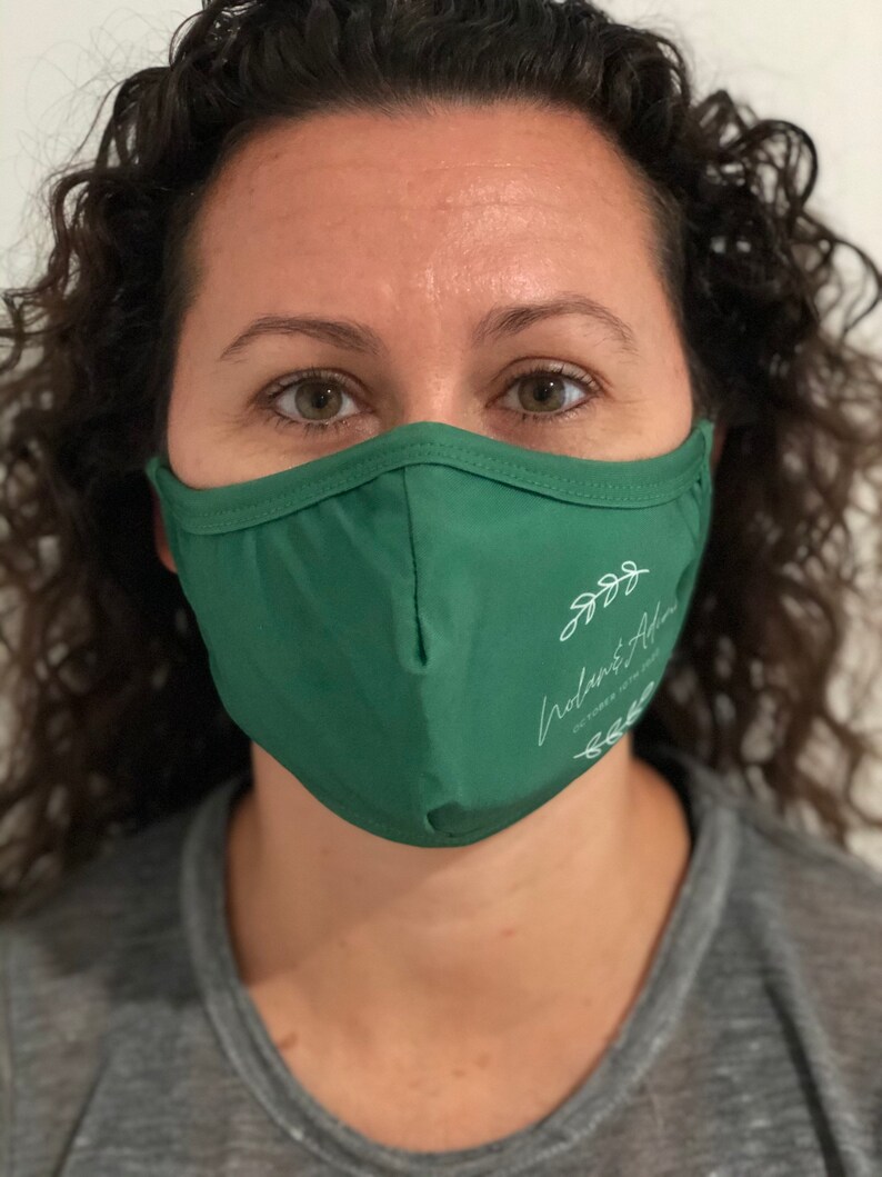 Wedding Face Masks Bridal Party Masks Wedding Guests Masks Etsy