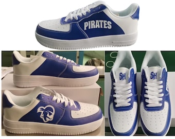 Custom Sneakers High Top and Low Top, Custom Logo Shoes, Personalized Shoes, Custom Sports Team Sneakers, Men, Women and Youth Shoes