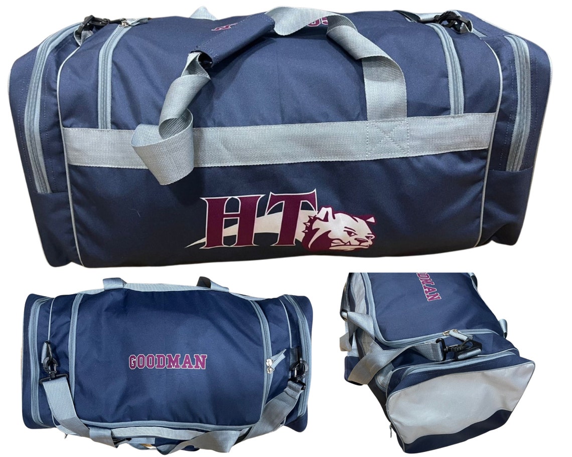 Custom Team Duffle Bags Custom School Duffle Bag With Logo Etsy