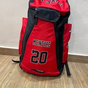 Custom Baseball Bat Bag, Personalized Baseball Bag, Baseball Bat Backpack, Softball Bat Bag