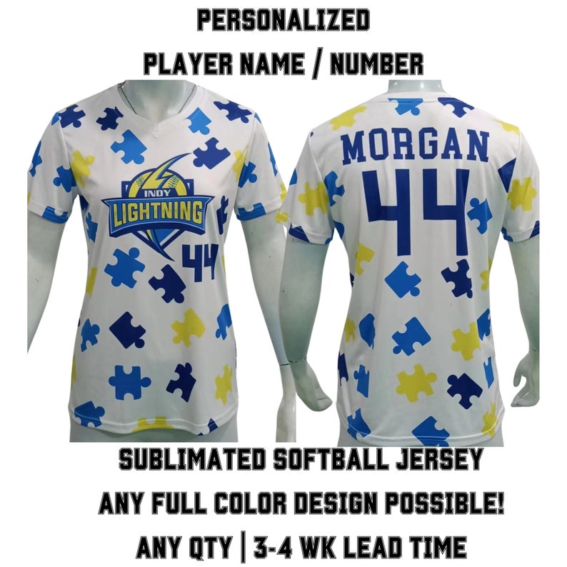 custom softball jersey with logo